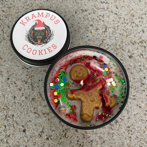 Krampus Candle - Spiked Gingerbread