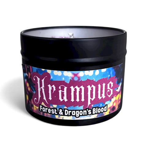 Krampus Candle - Forest & Dragon’s Blood