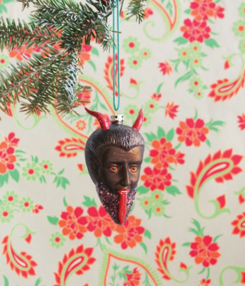 Krampus Head Ornament