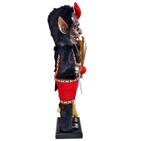 Krampus with Lederhosen Nutcracker