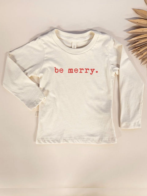 LST Be Merry, 2/3T, Cream