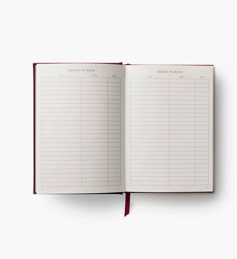 Ladies Night Book Club Embroidered Book Journal - Rifle Paper Co