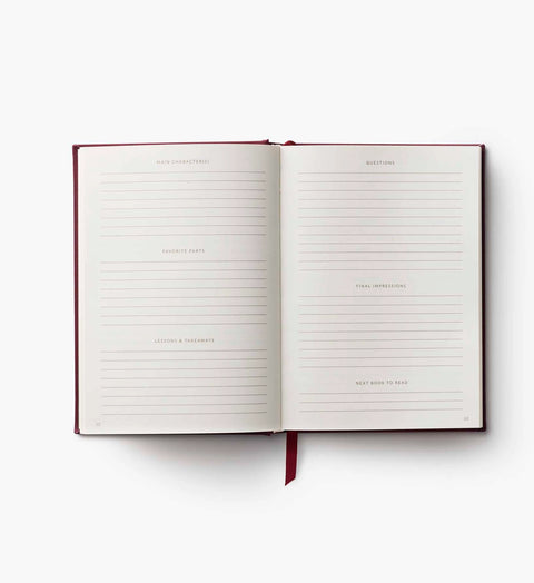 Ladies Night Book Club Embroidered Book Journal - Rifle Paper Co