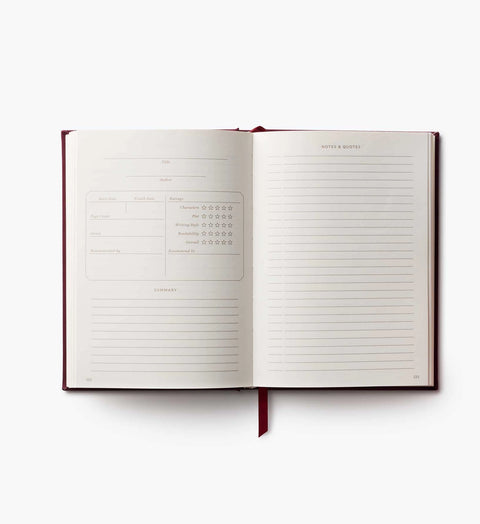 Ladies Night Book Club Embroidered Book Journal - Rifle Paper Co