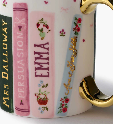 Ladies Night Book Club Porcelain Mug - Rifle Paper Co