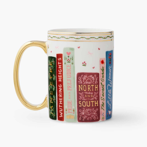 Ladies Night Book Club Porcelain Mug - Rifle Paper Co
