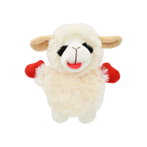 Lamb Chop Mini Crinkle Dog Toy