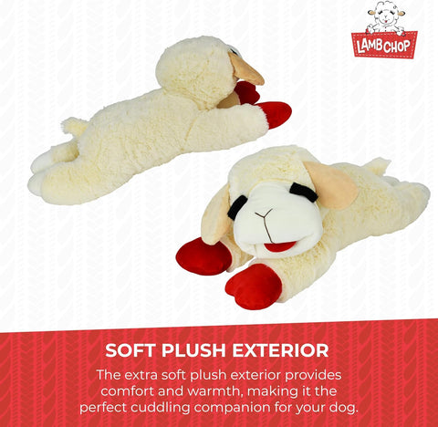 Lamb Chop Plush Dog Toy Jumbo 24"