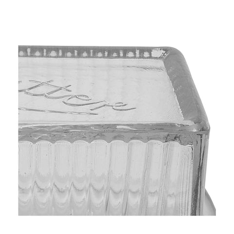 Lancaster Glass Butter Dish
