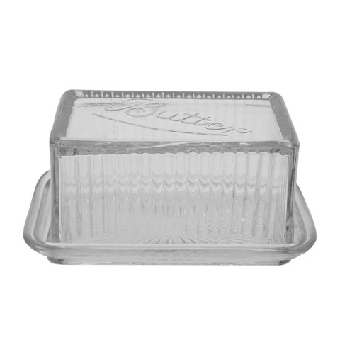 Lancaster Glass Butter Dish