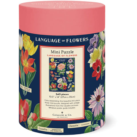 Language of Flowers Mini Puzzle - Cavallini