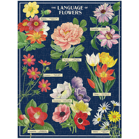 Language of Flowers Mini Puzzle - Cavallini