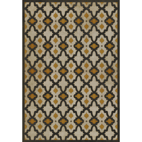 Pattern 31 "Rajha" Vinyl Floorcloth - Spicher & Co.