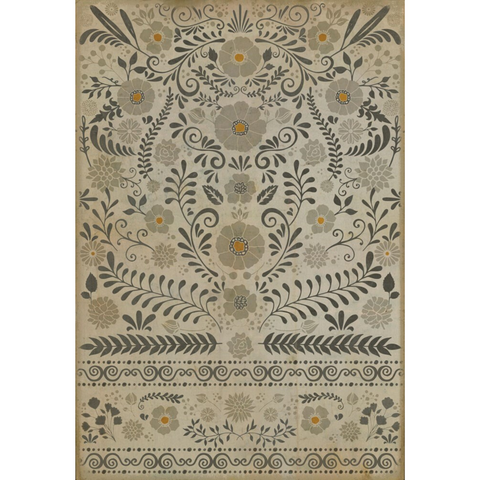 Pattern 36 "Common Sense" Vinyl Floorcloth - Spicher & Co.