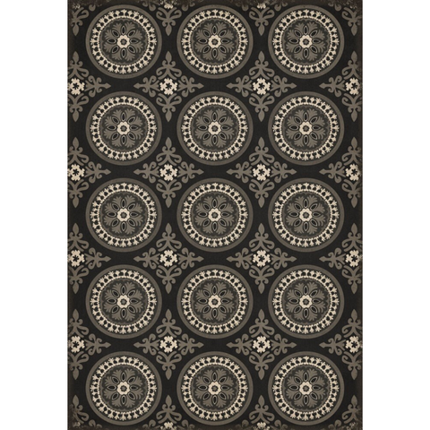 Pattern 43 "Karma" Vinyl Floorcloth - Spicher & Co.