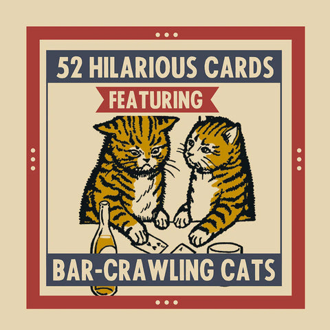 Last Call Cats Playing Card Set