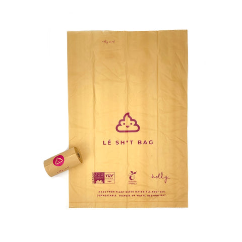 Lé Sh*t Bag - Compostable Dog Poo Bags