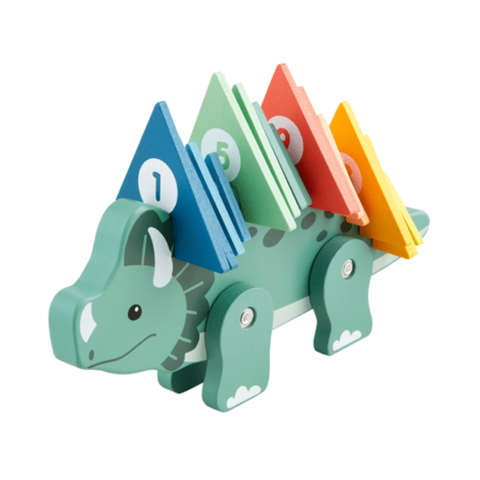 Learn To Count Dino Puzzle - Green