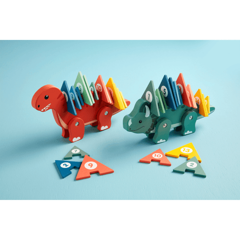 Learn To Count Dino Puzzle - Green