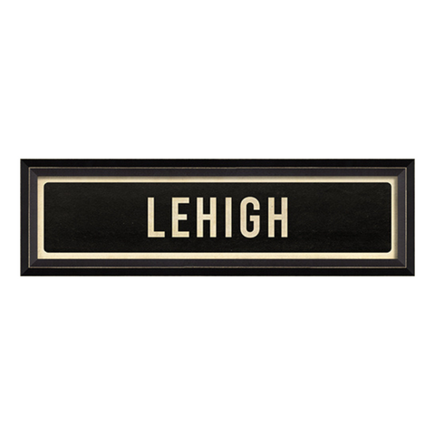 Lehigh Street Sign Wall Art - Spicher & Co.