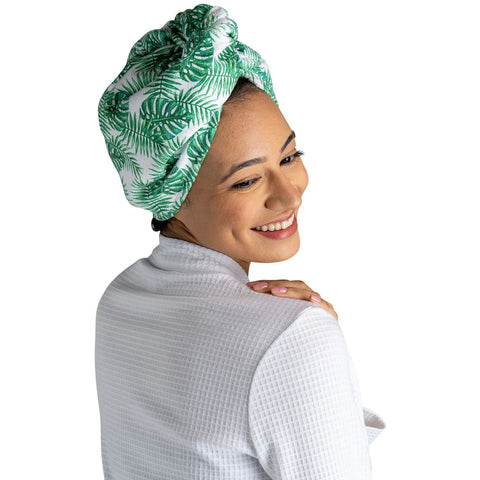 Lemon Lavender® Plot Twist Turbo Towel - Palms