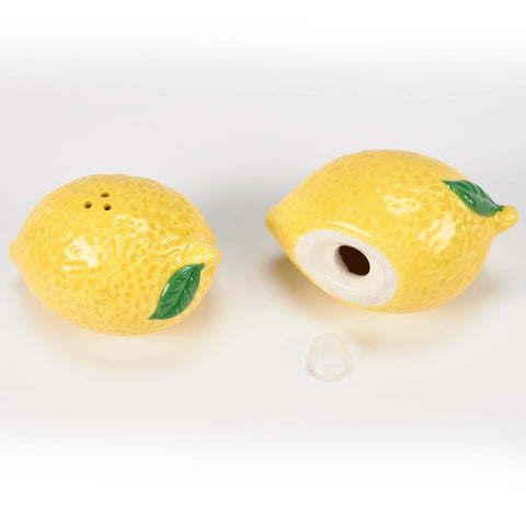 Lemon Salt and Pepper Shakers