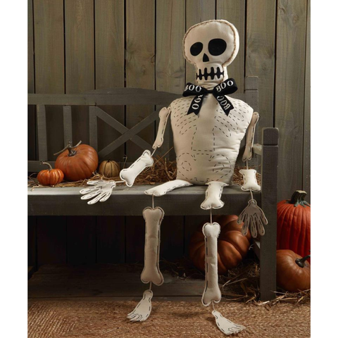 Life-Sized Skeleton Sitter