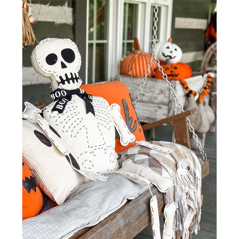 Life-Sized Skeleton Sitter
