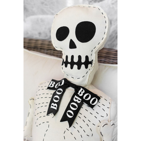 Life-Sized Skeleton Sitter