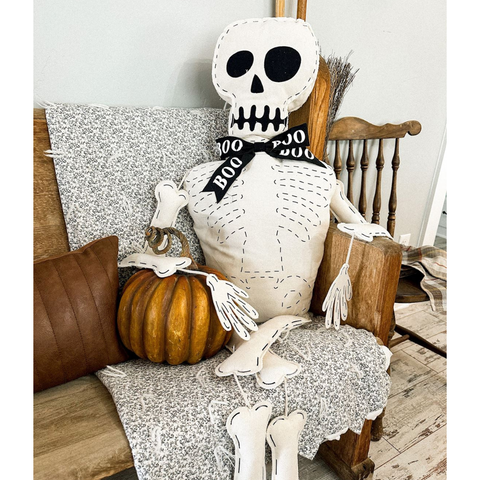 Life-Sized Skeleton Sitter