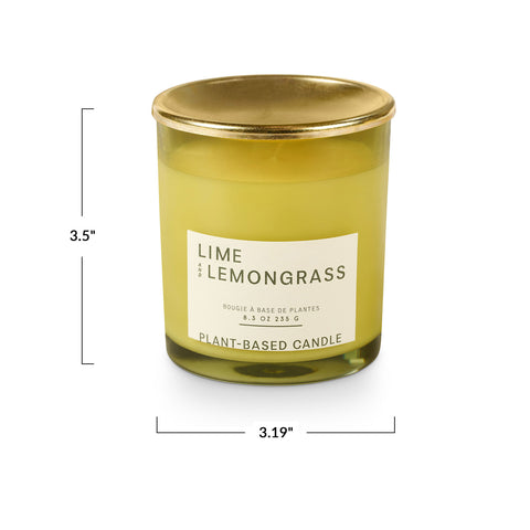 Lime & Lemongrass Verde Lidded Jar Candle