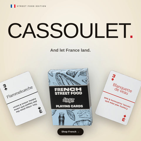 Lingo Playing Cards - French Street Food