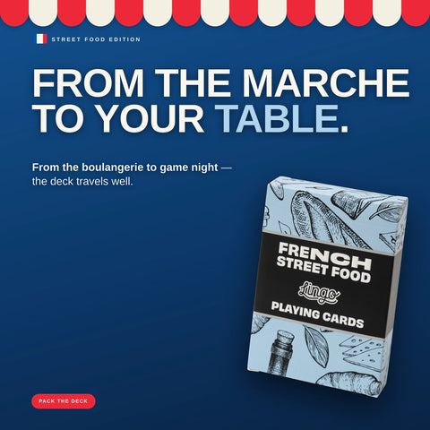 Lingo Playing Cards - French Street Food