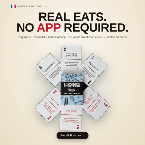 Lingo Playing Cards - French Street Food