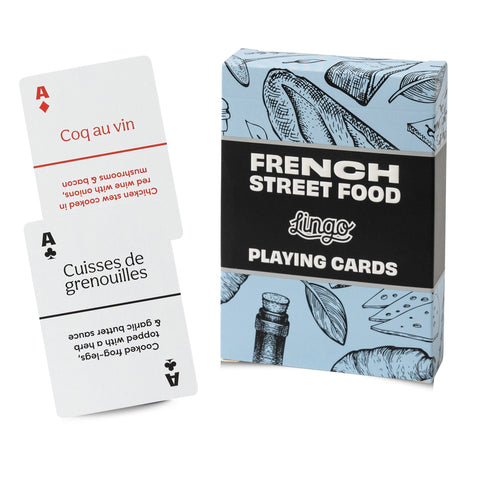 Lingo Playing Cards - French Street Food