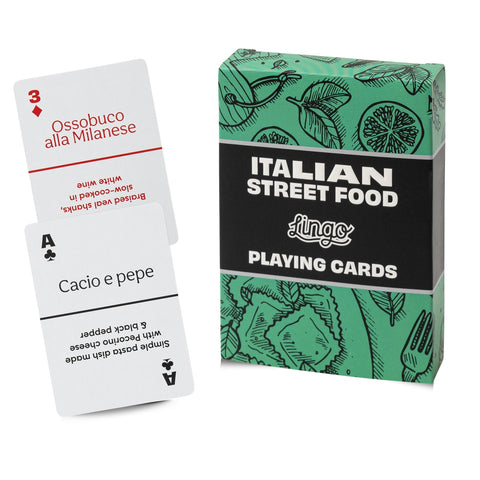 Lingo Playing Cards - Italian Street Food