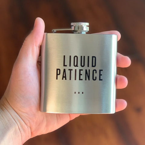 Liquid Patience Flask - Swag Brewery