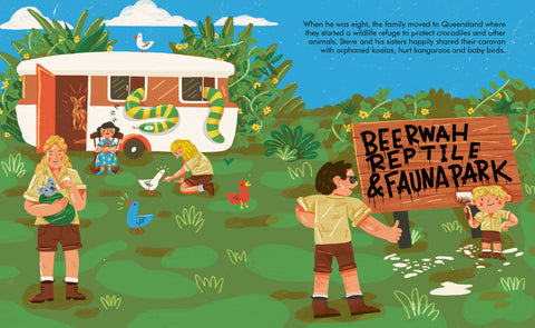Little People, BIG DREAMS® - Steve Irwin by Maria Isabel Sanchez Vegara, Sonny Ross