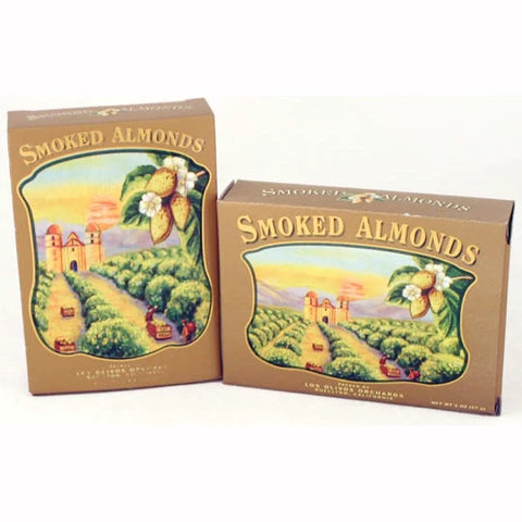 Los Olivos Smoked Almonds - Gold Box