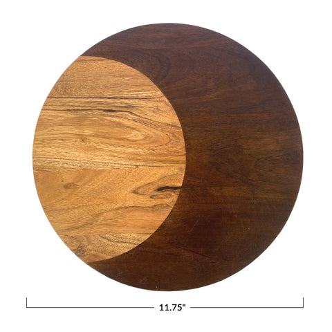 Luna Wood Round Cheese/Cutting Board