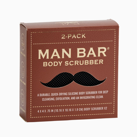 MAN BAR® 2-Pack Body Scrubbers