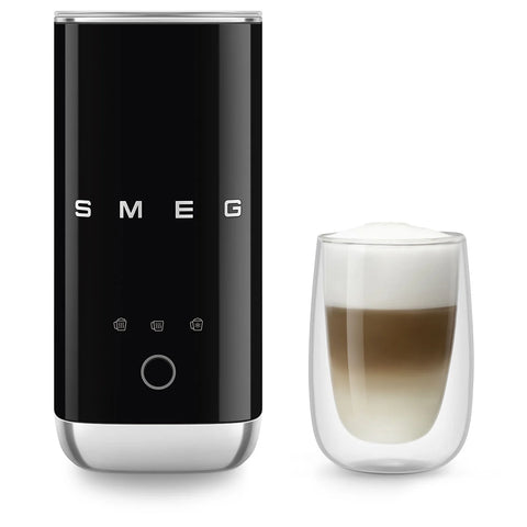 SMEG Retro Style Mini Milk Frother, Black