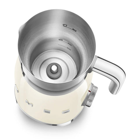 SMEG Retro Style 20oz Milk Frother, Cream