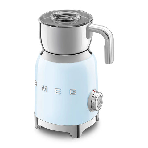 SMEG Retro Style 20oz Milk Frother, Pastel Blue