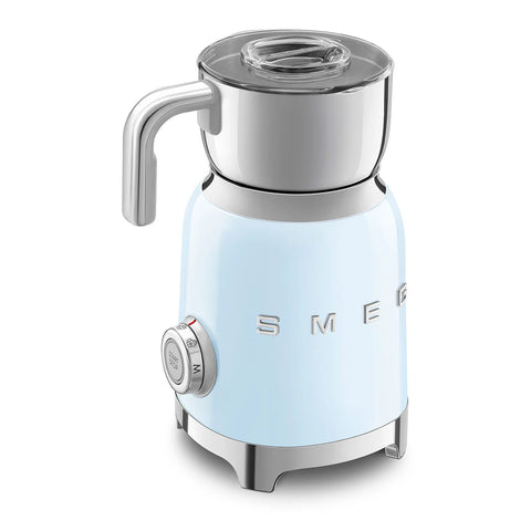 SMEG Retro Style 20oz Milk Frother, Pastel Blue
