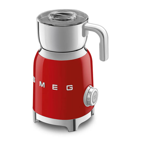 SMEG Retro Style 20oz Milk Frother, Red