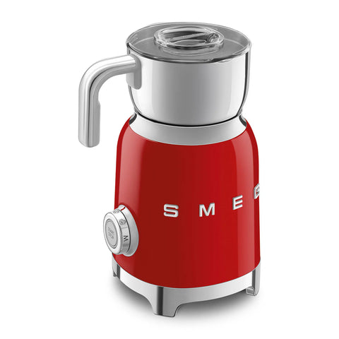 SMEG Retro Style 20oz Milk Frother, Red