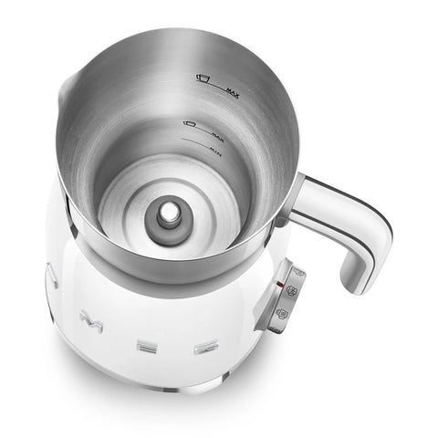 SMEG Retro Style 20oz Milk Frother, White