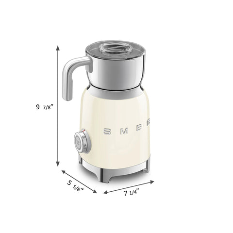 SMEG Retro Style 20oz Milk Frother, Red