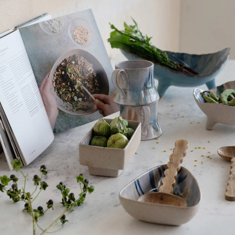 Majella Triangular Stoneware Bowl